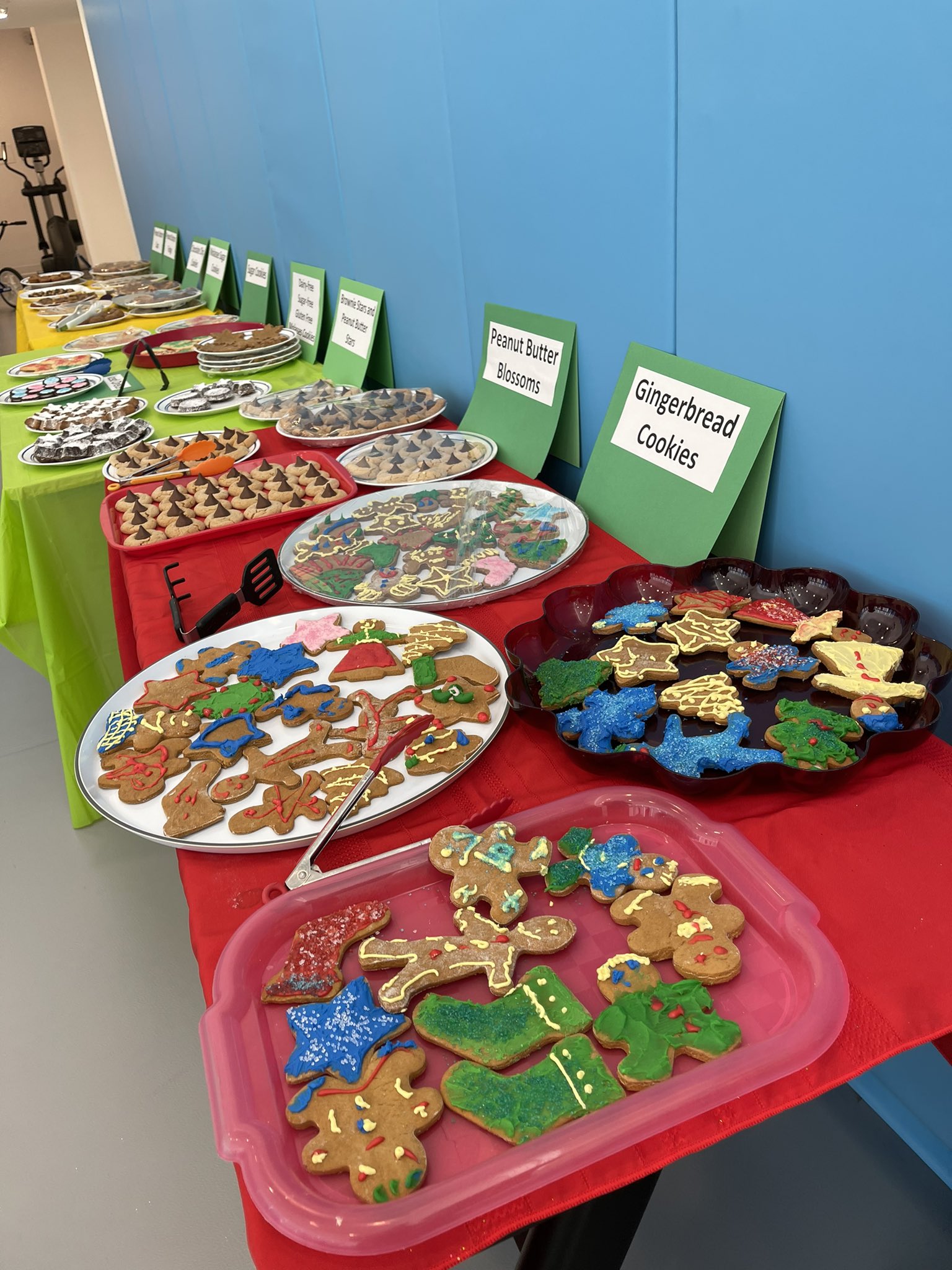 Cookies on display made in FACS