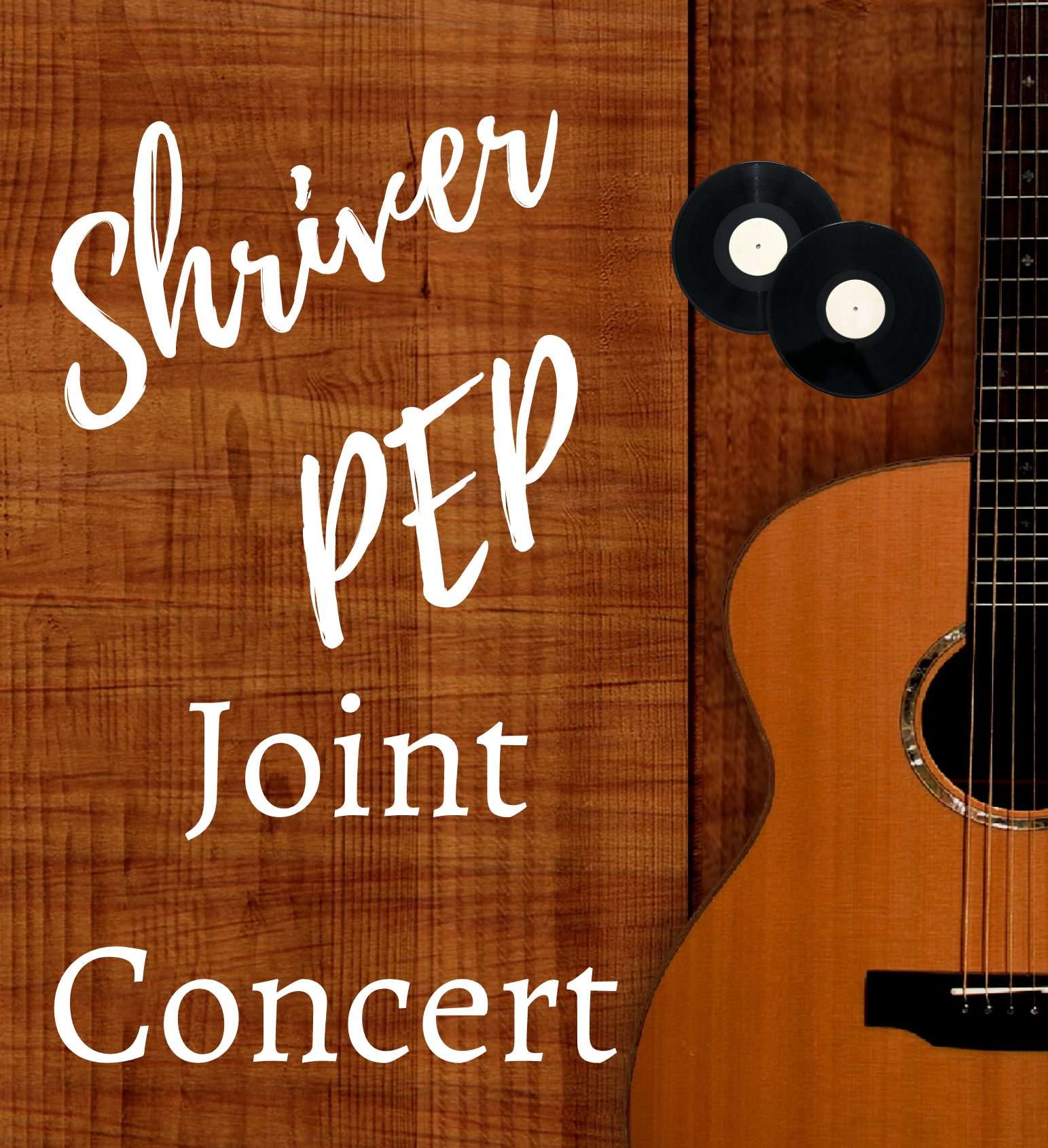 brown background with guitar